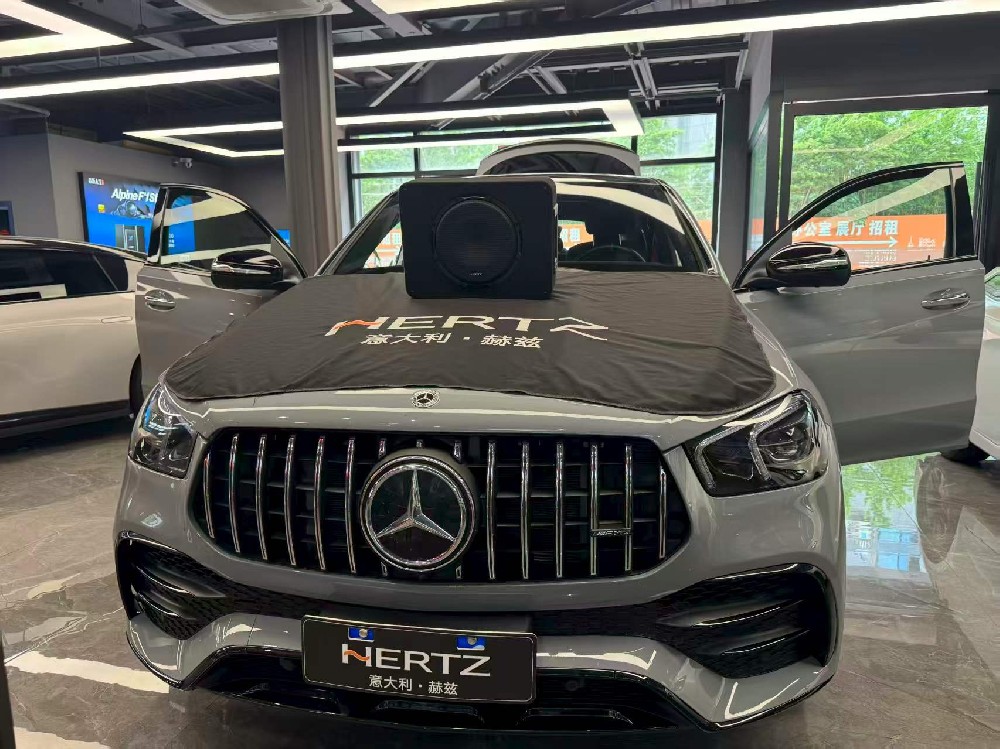 奔驰AMG GLE53音响升级｜搭载蓝宝旗舰DSP+赫兹低音炮，重塑旗舰移动音乐厅